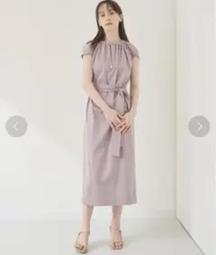 新品✨ワンピース✨Mystrada（マイストラーダ）✨リネンライクタック