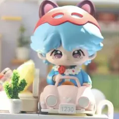 BTS テテ　テヒョン　v 青髪　フィギュア boy with luv