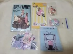 スパイファミリー 映画CODE:White冊子 ラバーストラップ 缶バッジ他
