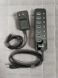 atolla USB 3.0 ハブ 7ポート セルフパワー 本体