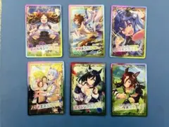 ウマ娘　カード　6枚セット