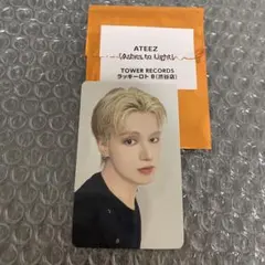 ATEEZ ウヨン Ashes to Light タワレコ 渋谷 ラキロト