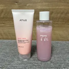 Anua 桃 クレンジングフォーム トナー セット 洗顔料 化粧水
