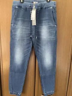 ベイフローデニムジョガーパンツ S