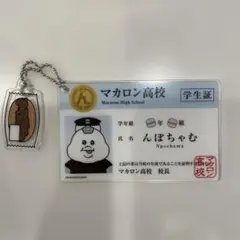 可哀想に！ んぽちゃむ マカロン高校 アクリルキーホルダー ドンキホーテ