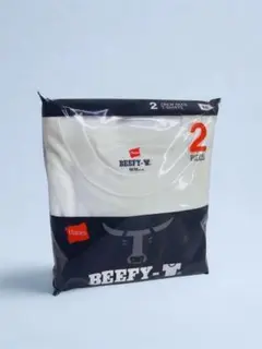 hi0040 BEEFY-T 綿100% ヘビーウェイトT 白 M 2枚セット