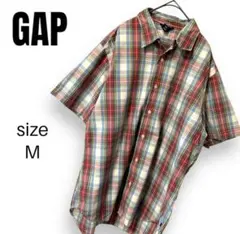最終値下げ【GAP】ギャップ　チェックシャツ　M