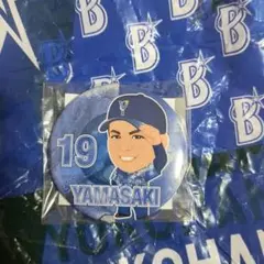 横浜DeNAベイスターズ 山崎康晃選手 缶バッジ