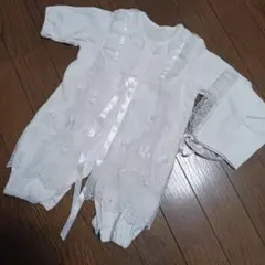 ホワイト セレモニースーツ コットン　50～60　エリカランド