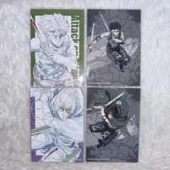 進撃の巨人 クリアポスター リヴァイ ハンジ セット - メルカリ
