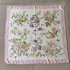 ジムトンプソン Jim Thompson タイシルク スカーフ　花柄 大判