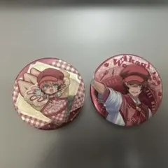 マリオンクレープ 赤城ウェン 缶バッジ 2個
