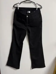 H&M ブラック フレアデニムパンツ EUR 38