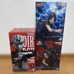 NARUTO 疾風伝 フィギュアセット ナルト サスケ イタチ GIGO限定