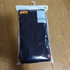 フリースレギンス 90cm 10分丈 ブラック