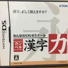 カンペキ漢字力 みんなのDSゼミナール/クリエイティヴ・コア