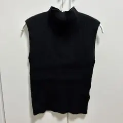 OHOTORO ribbed high neck knit