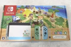 Nintendo Switch 本体 あつ森セットsdカード付き