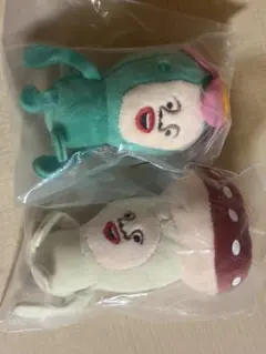 こびとづかん ぬいぐるみキーホルダー ガチャ 2種セット