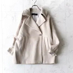 23AW JOURNAL STANDARD ウールアンゴラミドルコート 36