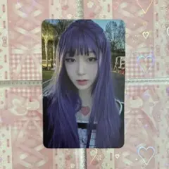 aespa my world ジゼル トレカ