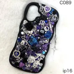 C089♡iPhoneケース♡スマホケース♡デコケース♡ゴテゴテ♡地雷♡
