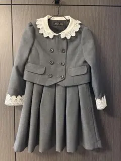 美品　ミシェルアルフレッド　ツーピース　入学式