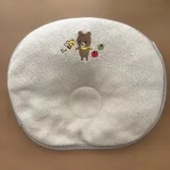 ベビー　枕　トップバリュ　クマさん　青　ピロー　新生児　ブルー