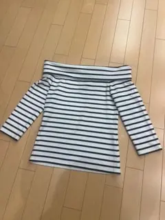 Anthropologie ボーダー オフショルのサムネイル