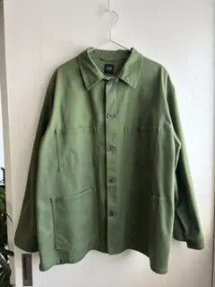 green label relaxing Lサイズ グリーン カバーオール