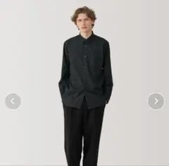 2025年最新】MUJI labo ウール混レギュラーカラーシャツの人気