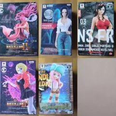 超メルカリ市限定価格‼️ワンピース　フィギュア　5点セット