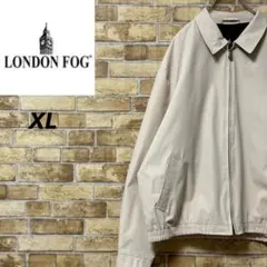 ロンドンフォグ　スイングトップジャケット　ビッグシルエット　オフホワイト　XL