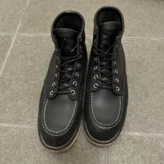 レッドウィング 8130 黒セッター US8 Dワイズ USA製 モックトゥ