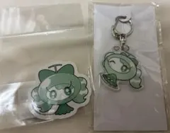 ふるーつちゃん　めろっぱ　アクリルキーホルダー、ステッカー