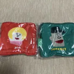 もこもこさがら刺繍ポーチ ハッチポッチステーション ガチャガチャのサムネイル