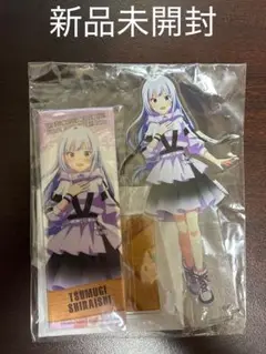 【新品未開封】白石紬 7th アクリルスタンド＆ロング缶バッジ ミリオンライブ