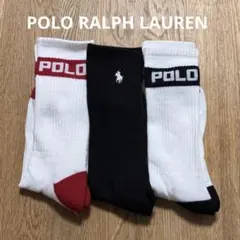 POLO ラルフローレン ソックス　靴下　3足　米国購入　新品