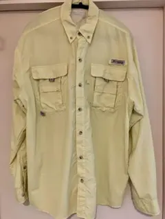 Columbia PFG フィッシングシャツ 長袖 イエローのサムネイル
