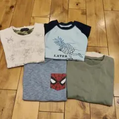 男の子140 GAP　BLUE CROSS Tシャツ 4枚セットのサムネイル