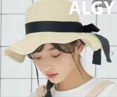 ALGY アルジー リボン付きなみなみハット Mのサムネイル