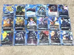 ガンダムカードゲーム Vノルン デッキ パーツ 青白 - メルカリ