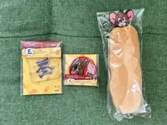 トムとジェリー ハッピーくじ D賞ポーチ他