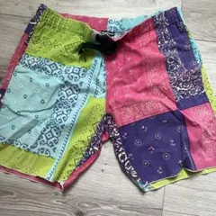 WILD THINGS パッチワーク バンダナ柄 ショートパンツ最終出品‼️のサムネイル