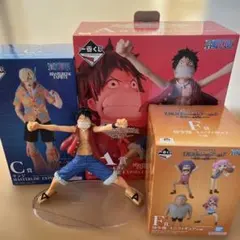 ワンピース　一番くじ　ルフィ　セット