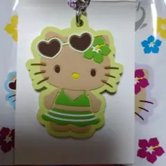 日焼けキティ　Seria　DAISO　キャンドゥ　ラバーストラップ
