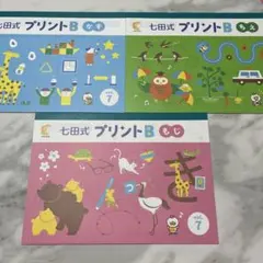 七田式プリントB vol.7 ちえ もじ かず - メルカリ
