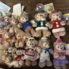 ダッフィー シェリーメイ ぬいぐるみセット 12体
