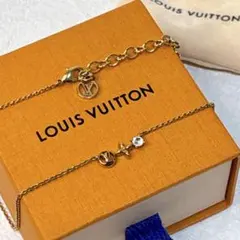 ルイヴィトン プティ ルイ ブレスレット ラインストーン LV ロゴ