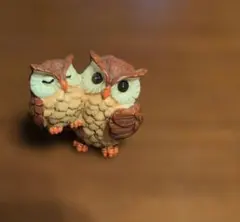 フクロウ　置き物　ふくろう　置物